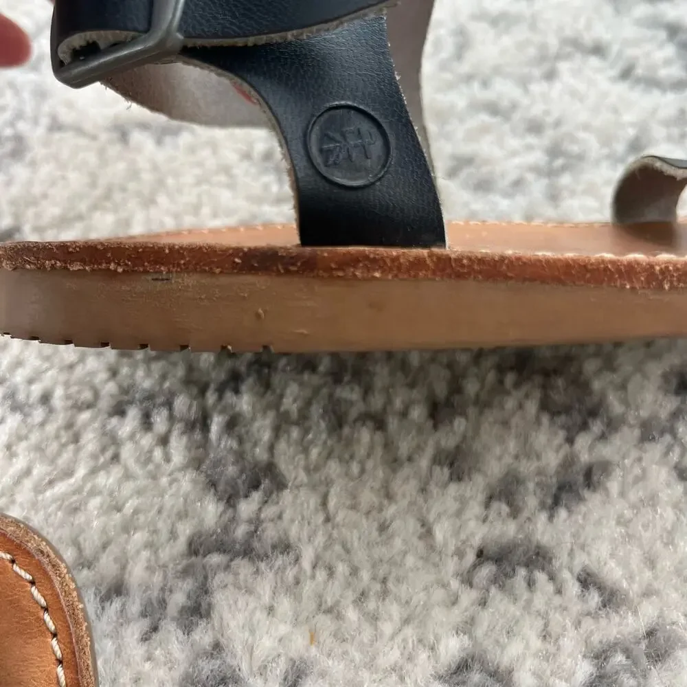 Freshly Picked Black Sandals size 9